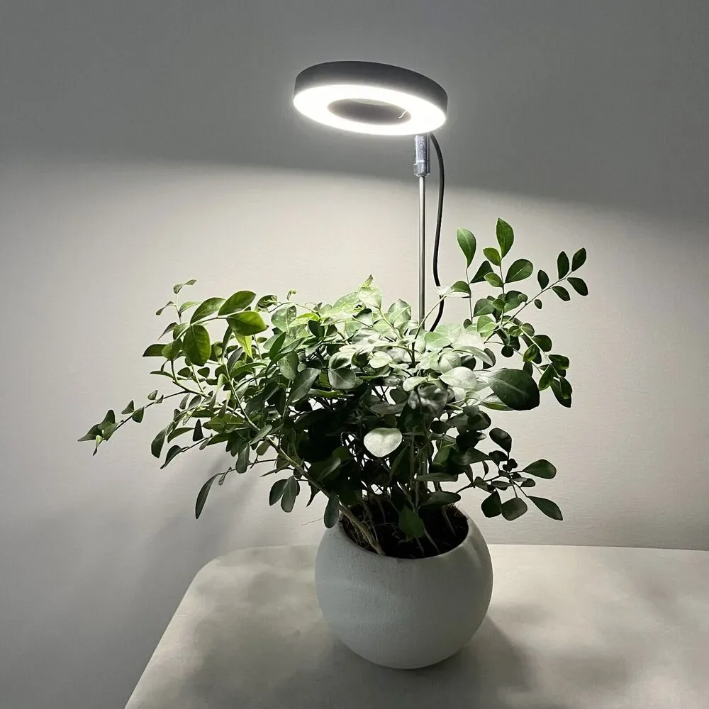 Plant Grow Light Full Spectrum LED Grow Light Auto Timer for Indoor Plant US
